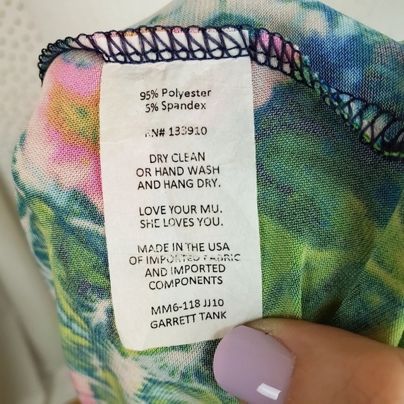 Show Me Your Mumu Garrett Tank in Jungle Juice - Picture 7 of 8